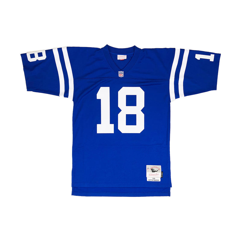 Youth Mitchell & Ness Peyton Manning Royal Indianapolis Colts