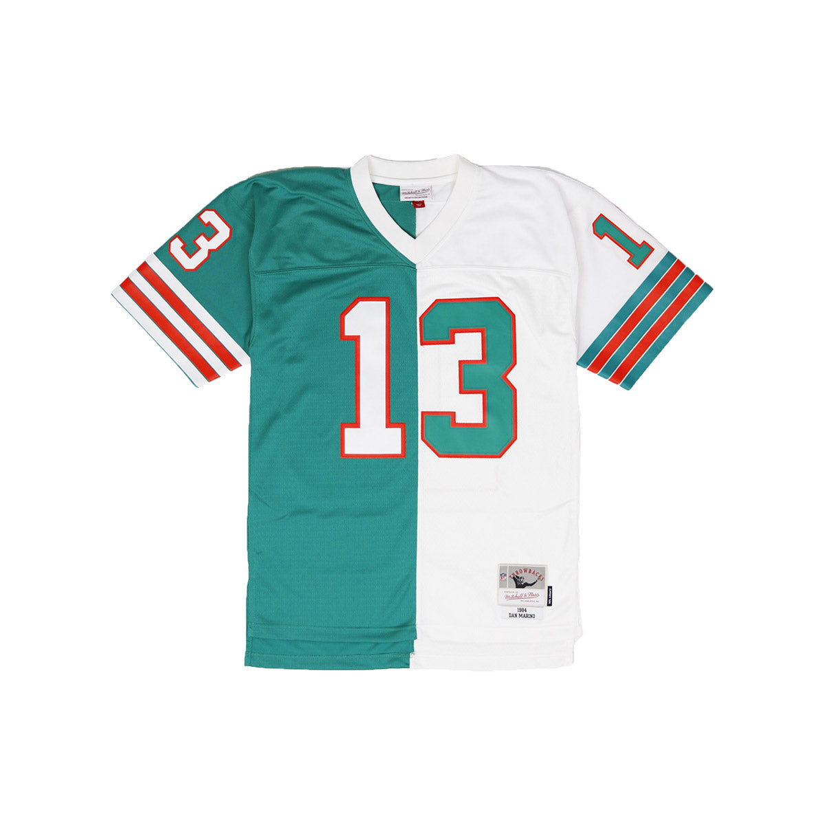 Men's Mitchell & Ness Dan Marino Aqua Miami Dolphins 1990 Authentic Throwback Retired Player Jersey