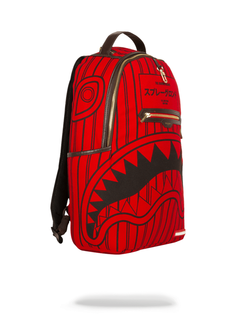 sprayground sharks in paris backpack