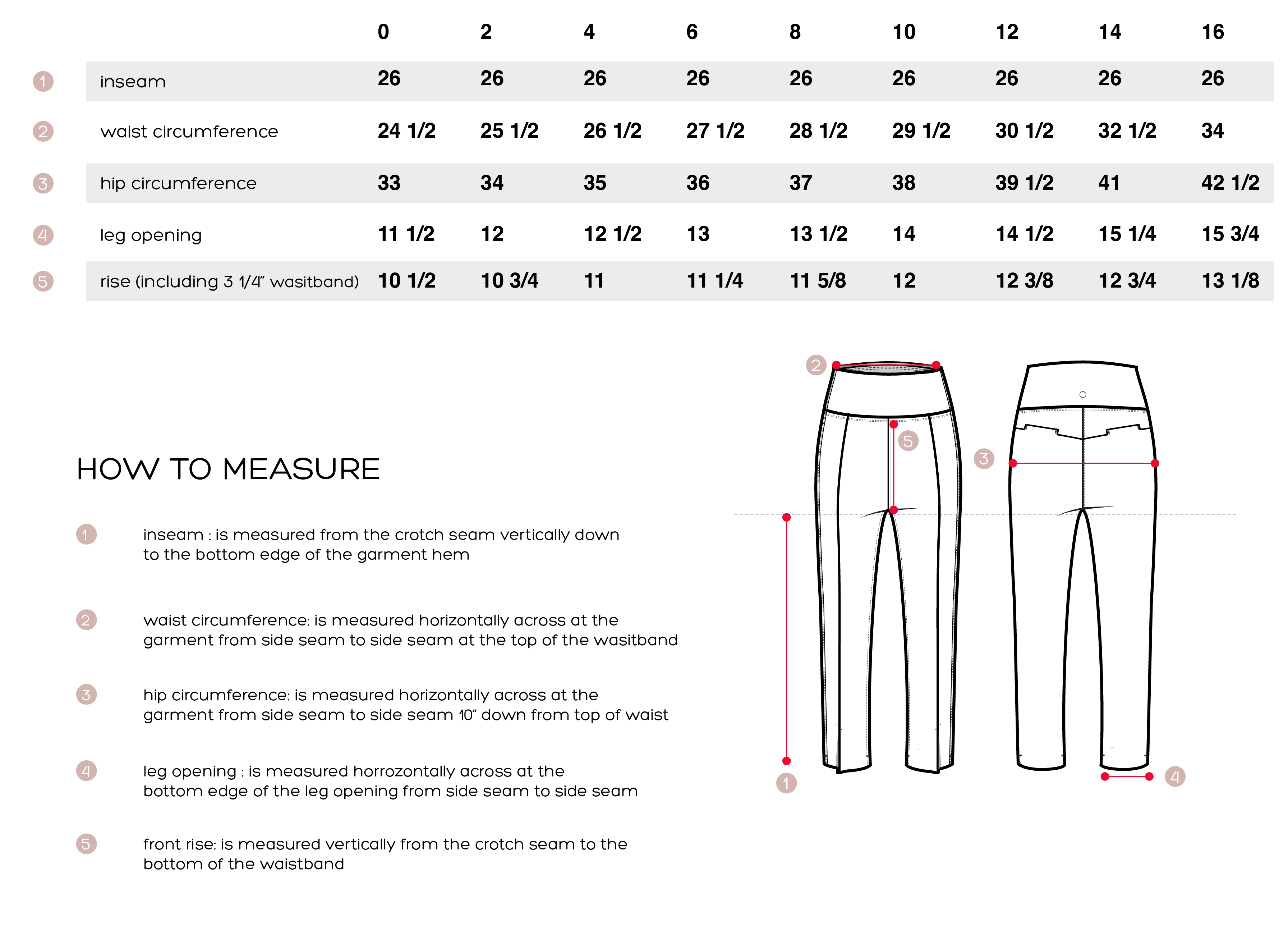 jet set trouser petite - époque évolution