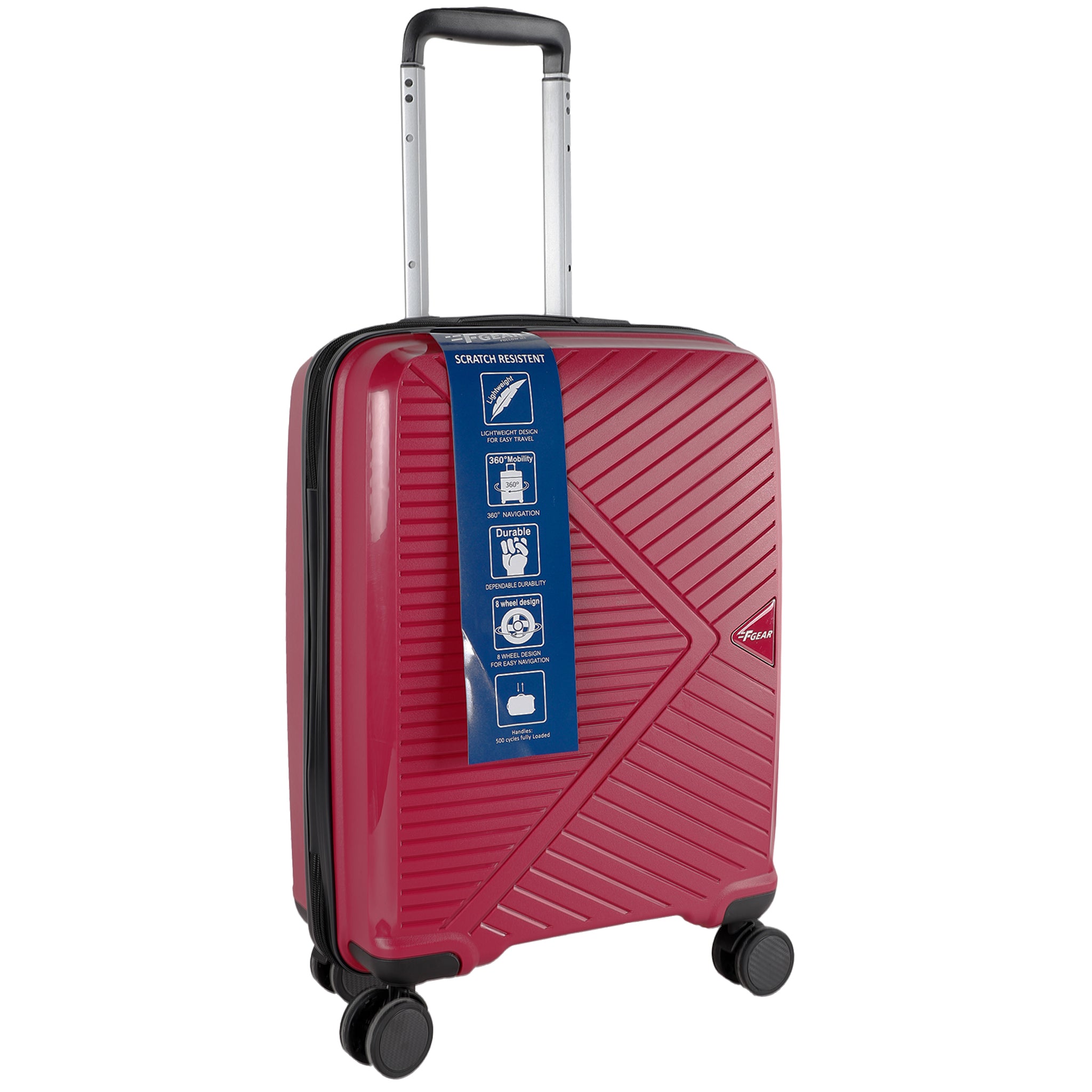 CITY BAG Medium Cabin Luggage 61 c mTrolley Bag Travel bag Two Wheel AND  Number Lock Expandable Cabin  Checkin Set  24 inch BLUE  Price in India   Flipkartcom