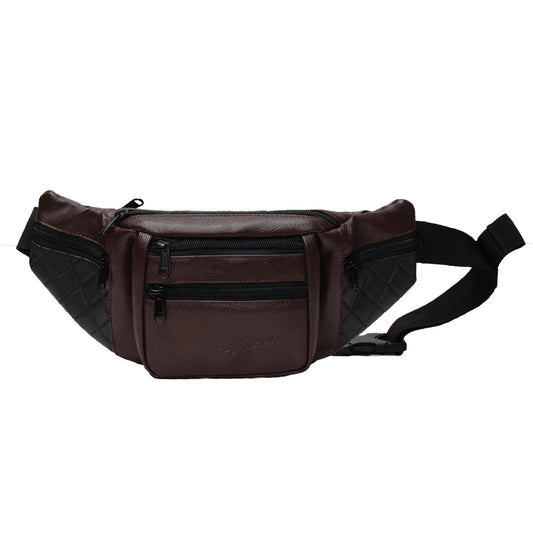 LEATHER FANNY PACK / LEATHER WAIST BAG - SADDLE - Go Forth Goods ®