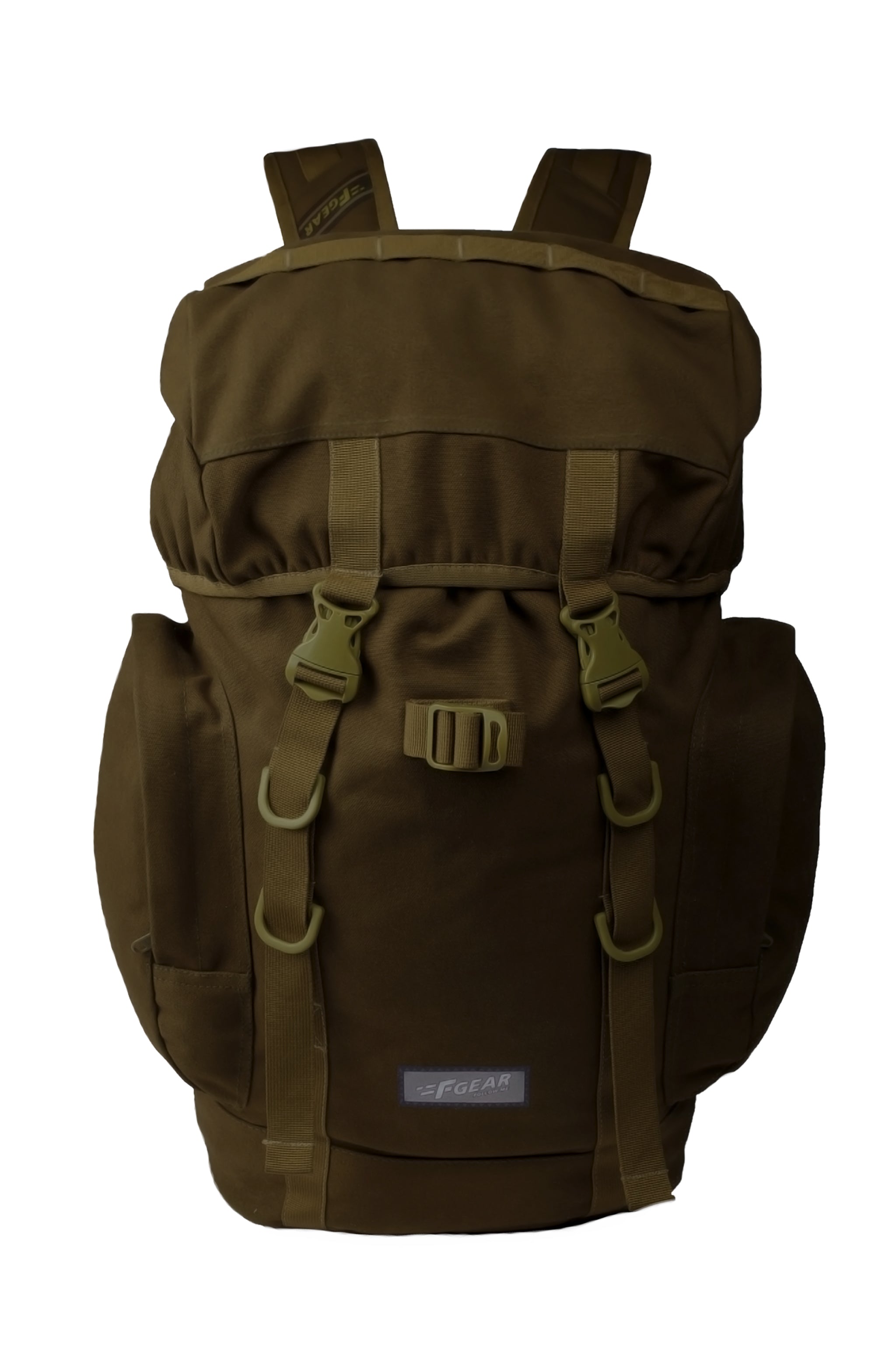 olive canvas backpack