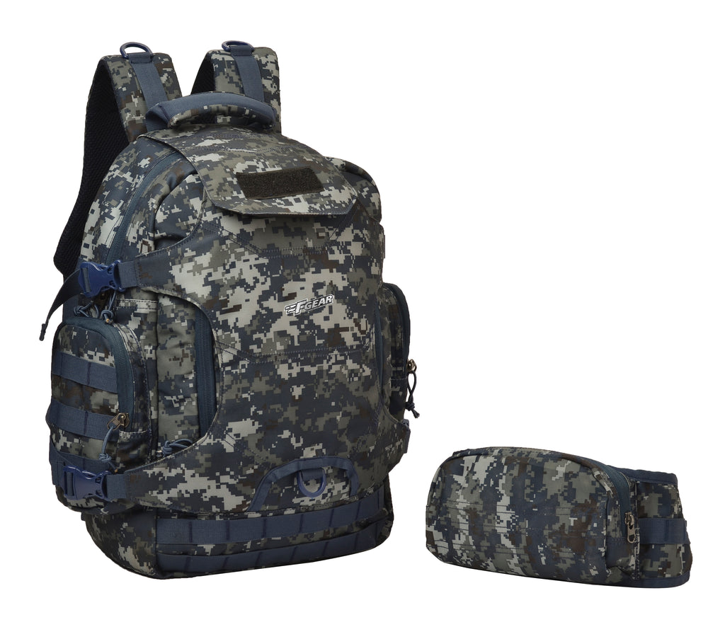 F Gear Military Ambush 32 Liter Rucksack Backpack (Marpat Navy Digital ...