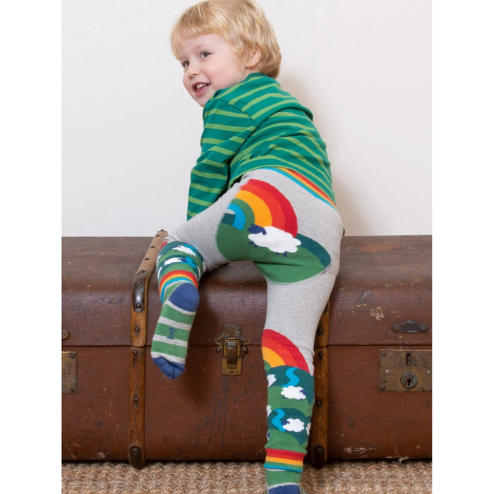 Toby Tiger Organic Basic Kids Leggings - Green – Baby goes Retro
