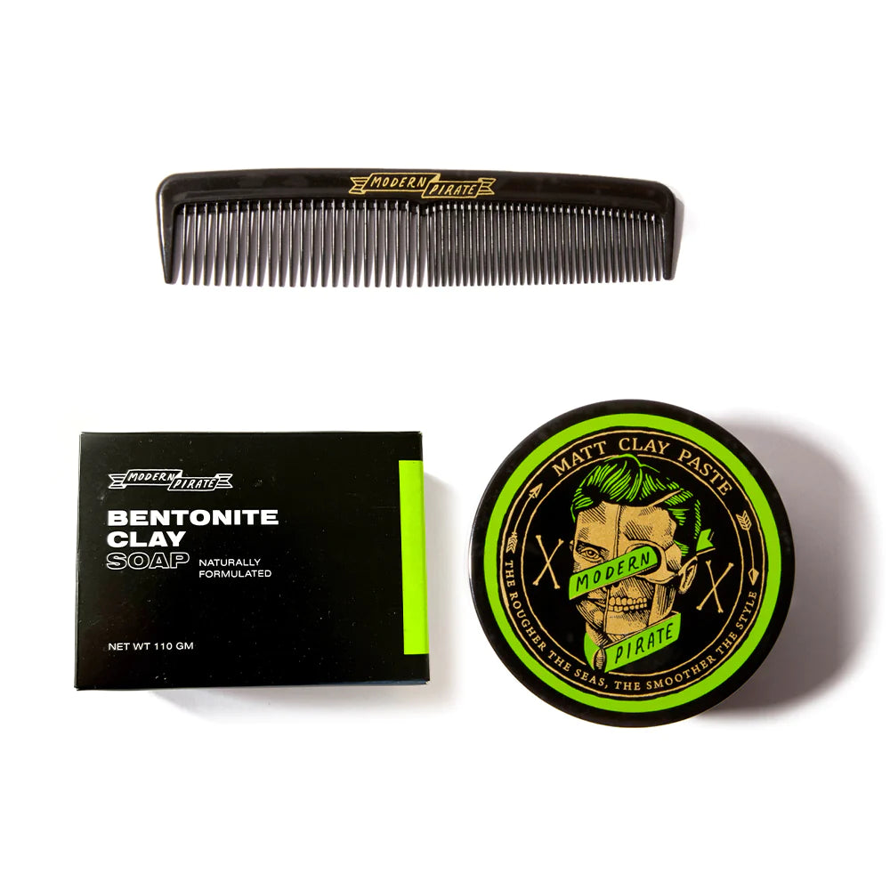 Modern Pirate Matte Clay Paste Combo Pack