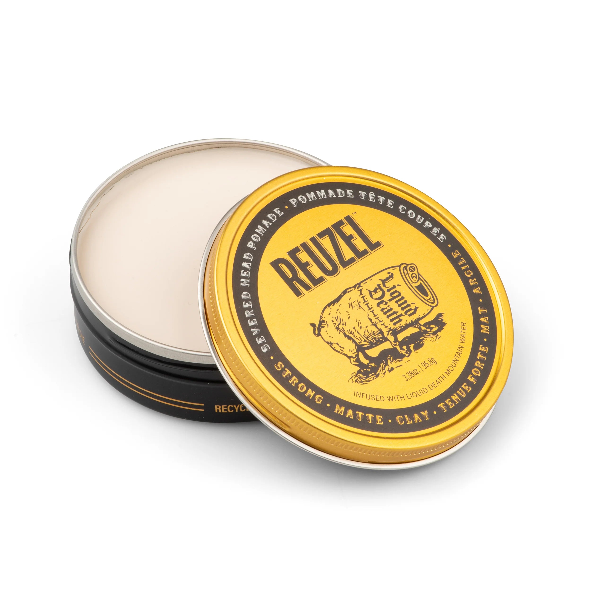 Reuzel x Liquid Death Severed Head Matte Clay Pomade