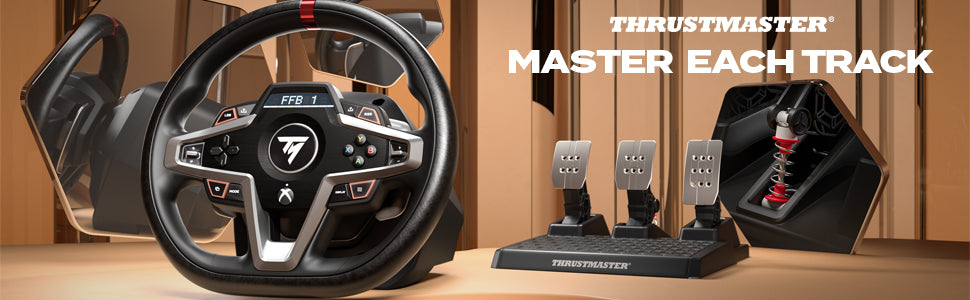 Thrustmaster T248 Racing Wheel & Pedals Complete in Box (for Xbox S, One,  X)
