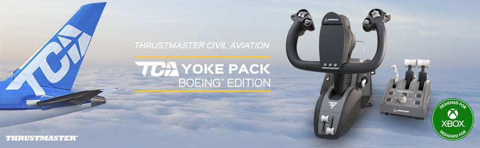 Thrustmaster TCA Yoke Pack Boeing Edition – Lime Pro Gaming