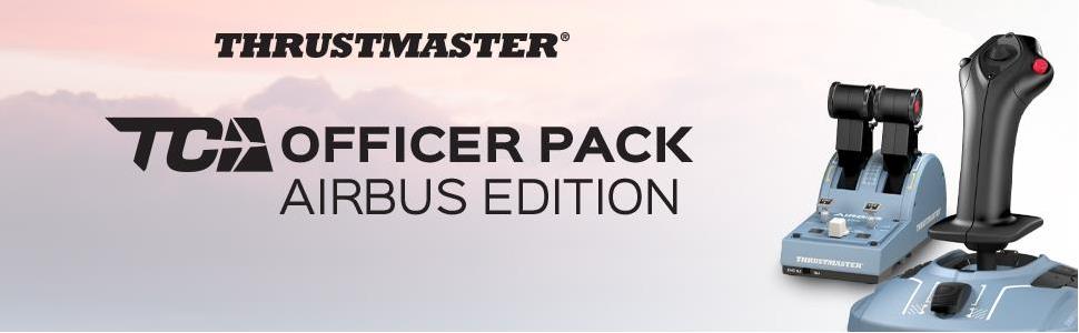 Thrustmaster - TCA Officer Pack Airbus Edition Joystick for PC [NEW 7  SEALED]
