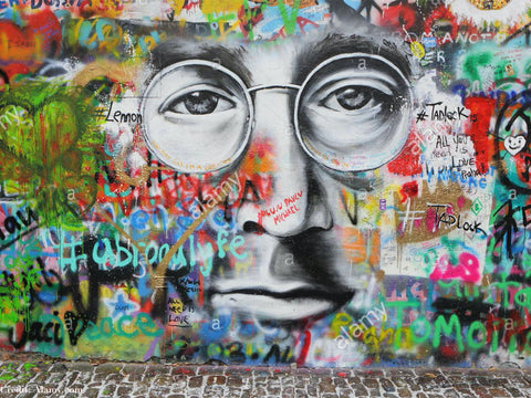 John Lennon Wall, Praque 