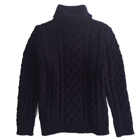 The Burt Lambswool Roll Neck Jumper 