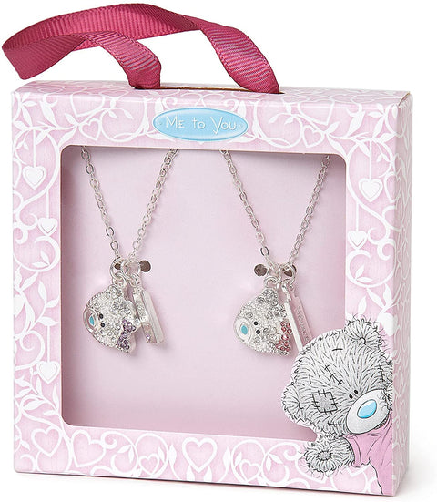 tatty teddy best friend necklaces