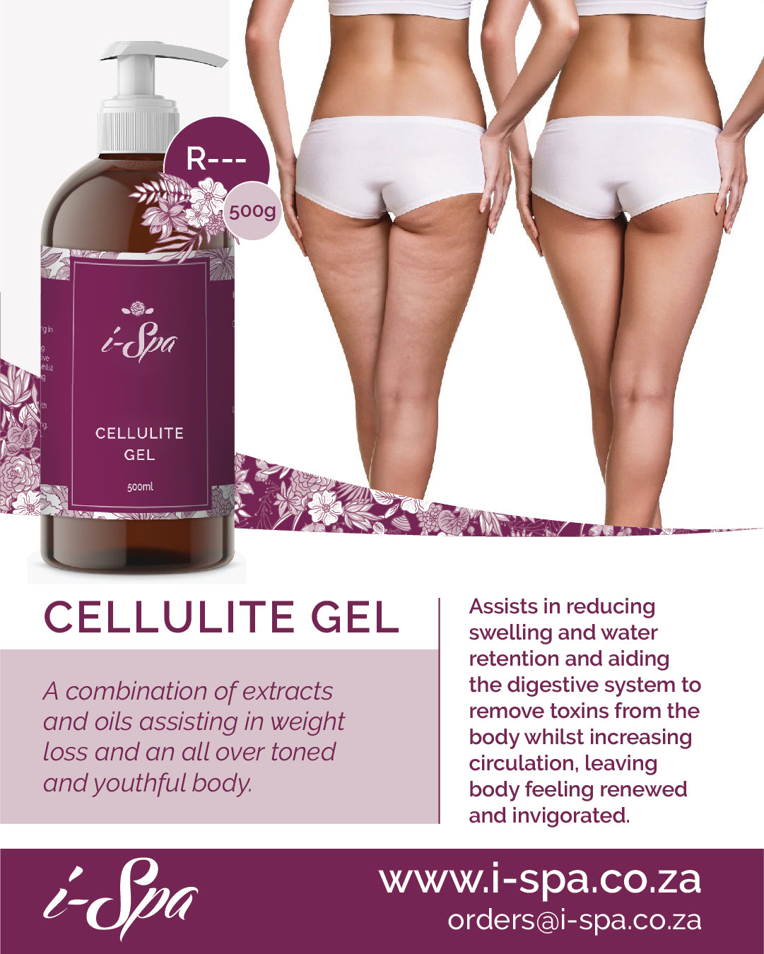 Cellulite Gel 500ml I Spa