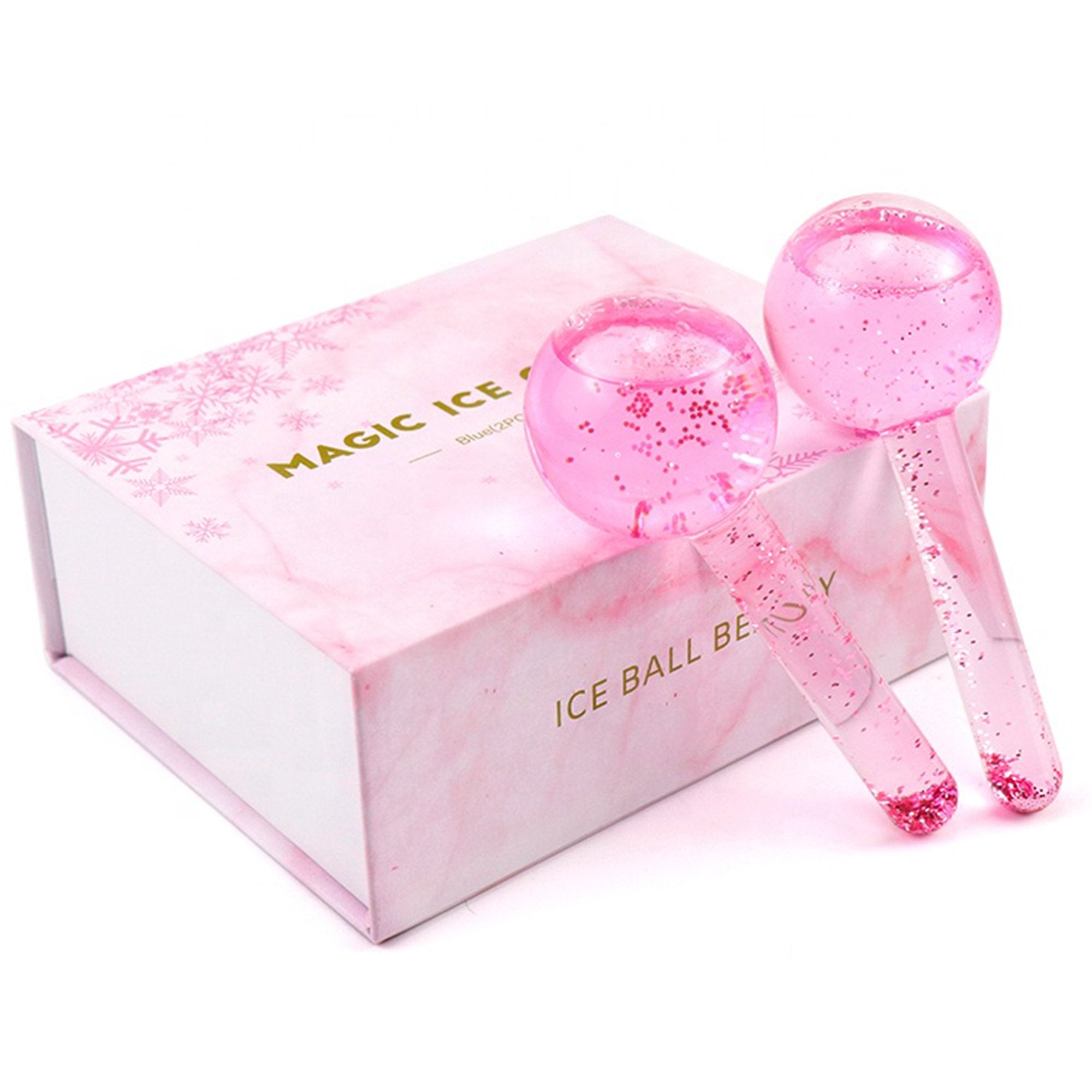 Pink Ice Globes | 2pc Set - i-Spa