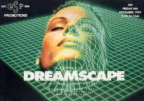 Dreamscape flyer rave