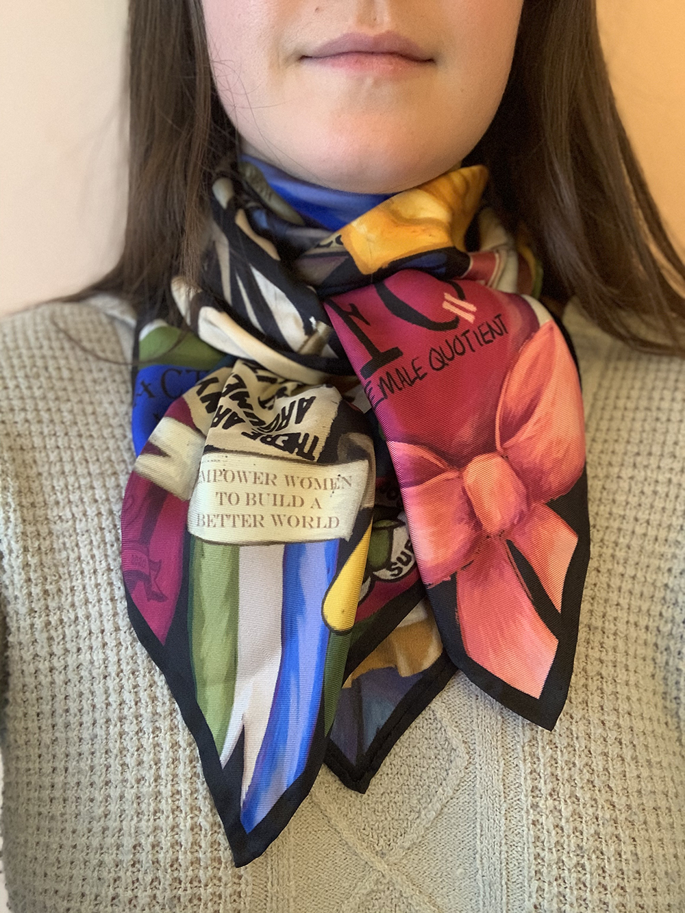 A Defining Moment in Fashion - 19th Amendment Scarf