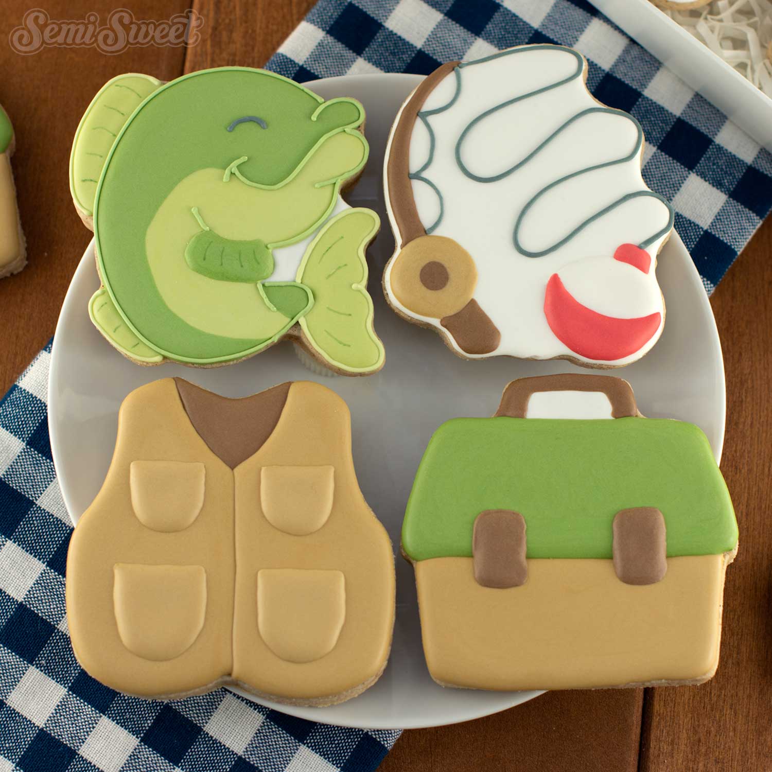 Fishing Tackle Box Cookie Cutter