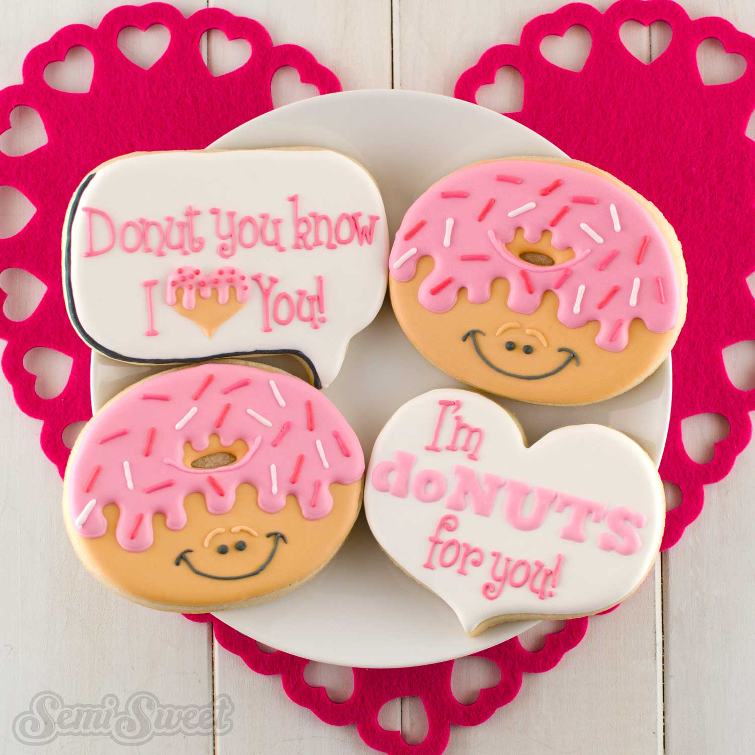 Valentine Hearts Cookie Cutter Set