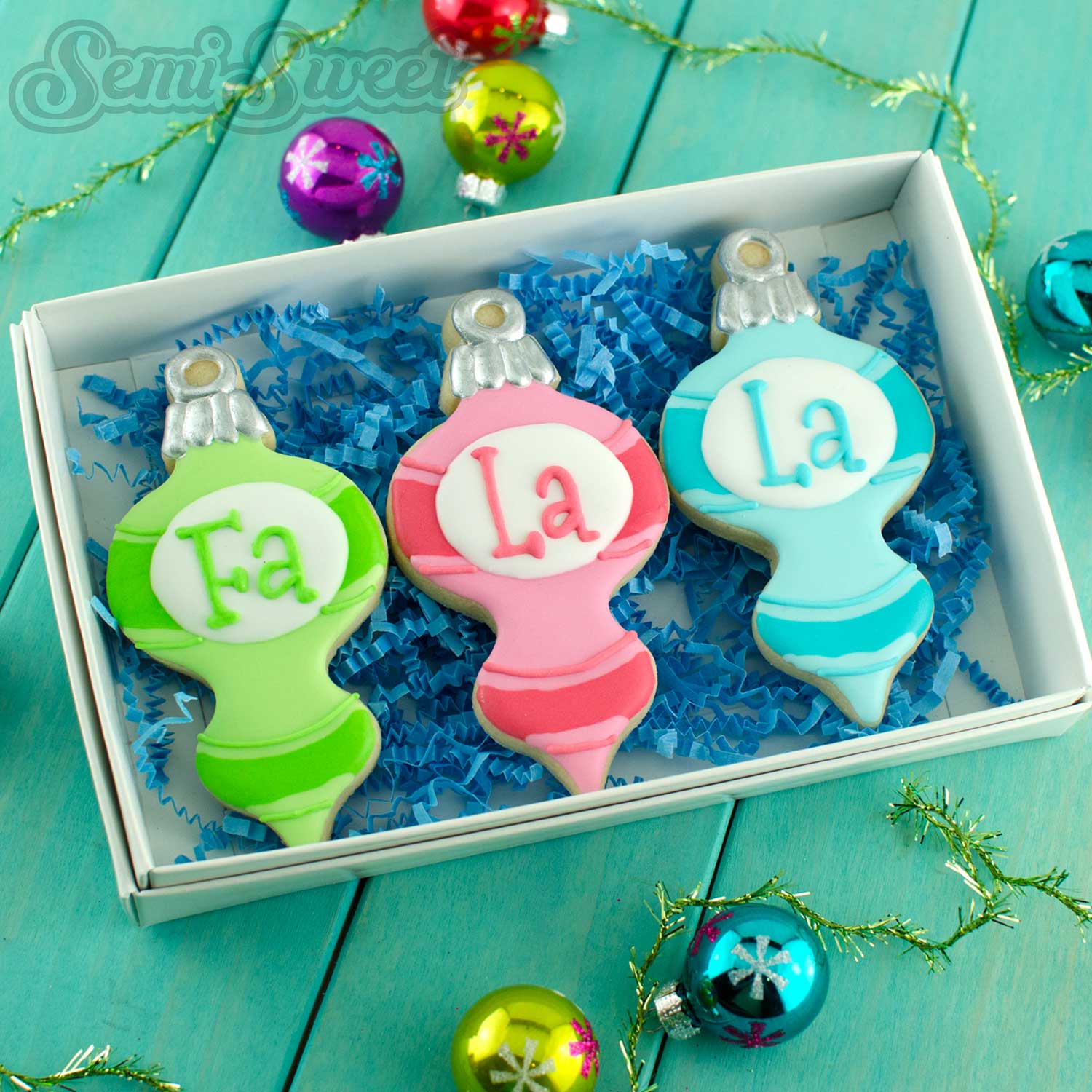 Christmas Ornaments Cookie Cutters: Retro Style – Confection