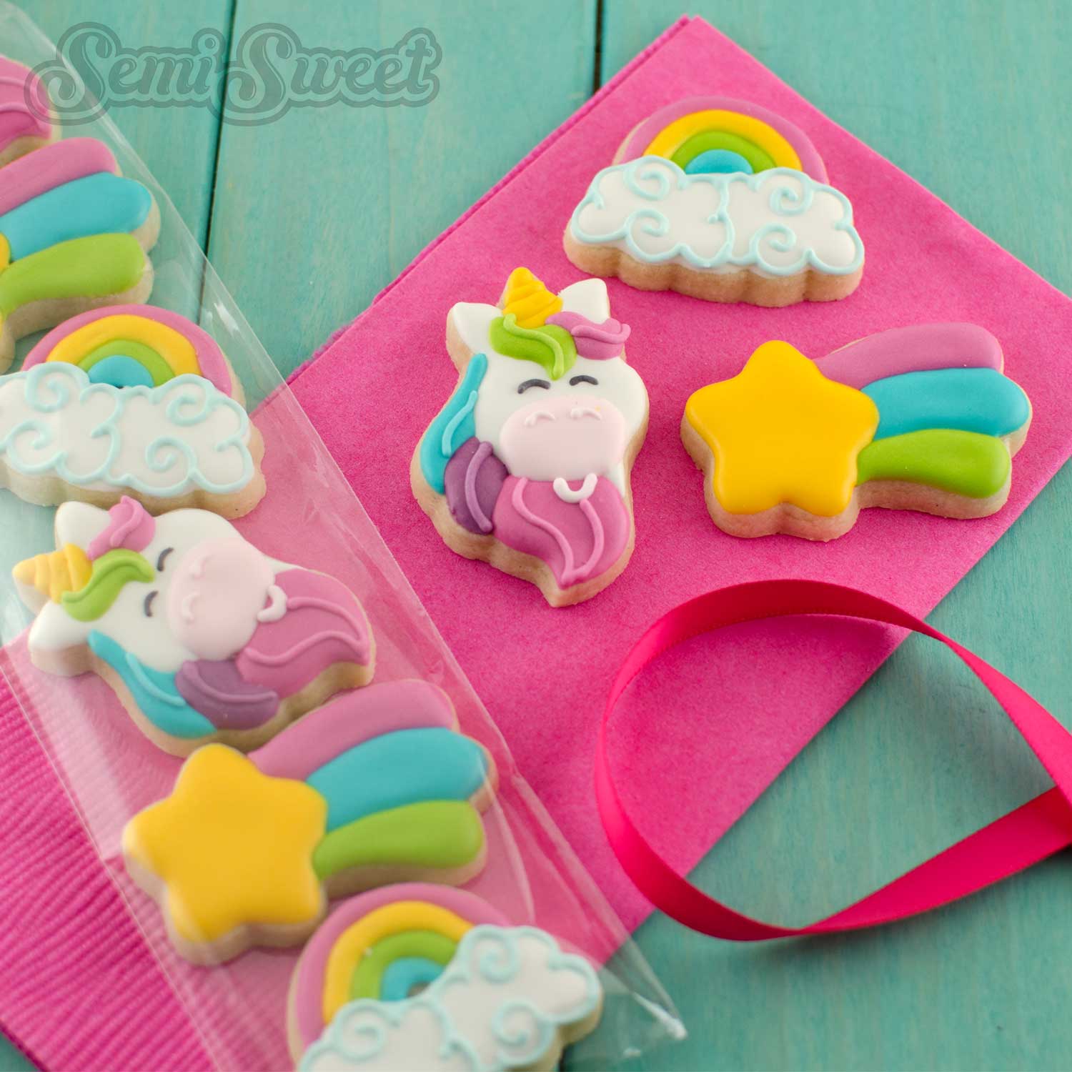 Rainbow Cloud Cookie Cutter