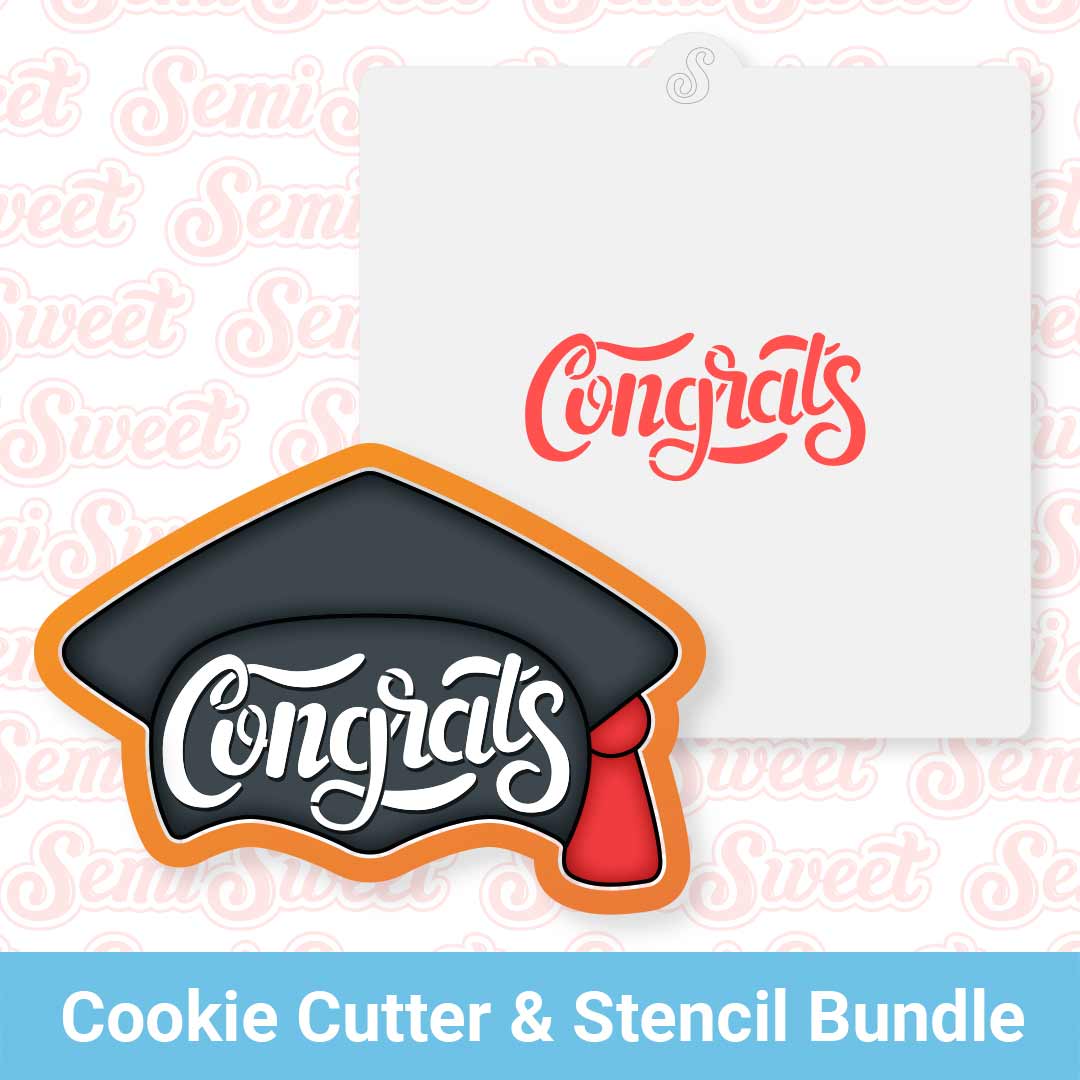 GRADUATION CAPS STENCIL – ItWasAllADreamShop