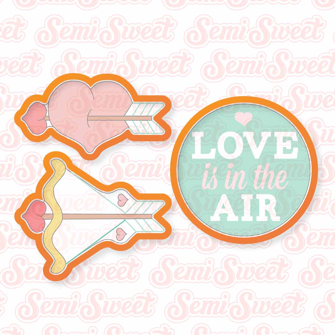 Arrow Heart Cookie Cutter — SUGARBOMBE