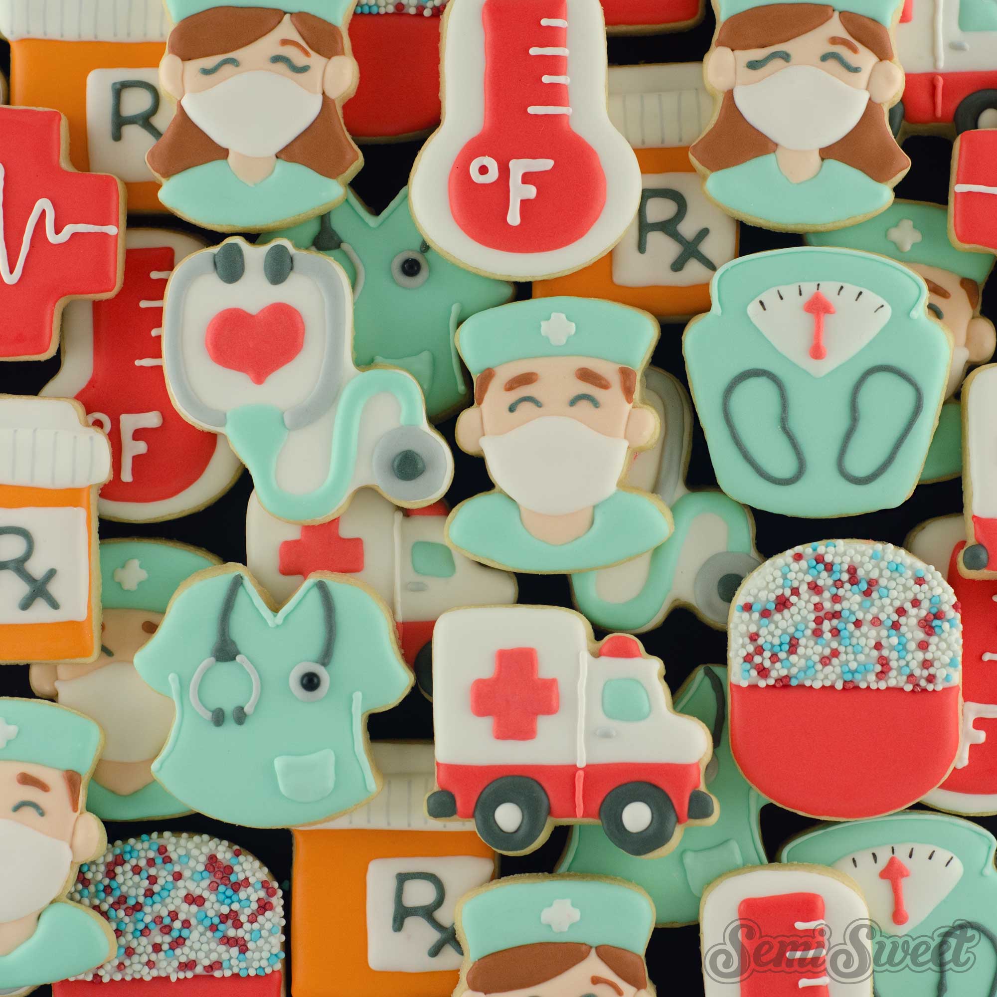 Nurse Mini Set - Cutters – The Sweet Designs Shoppe