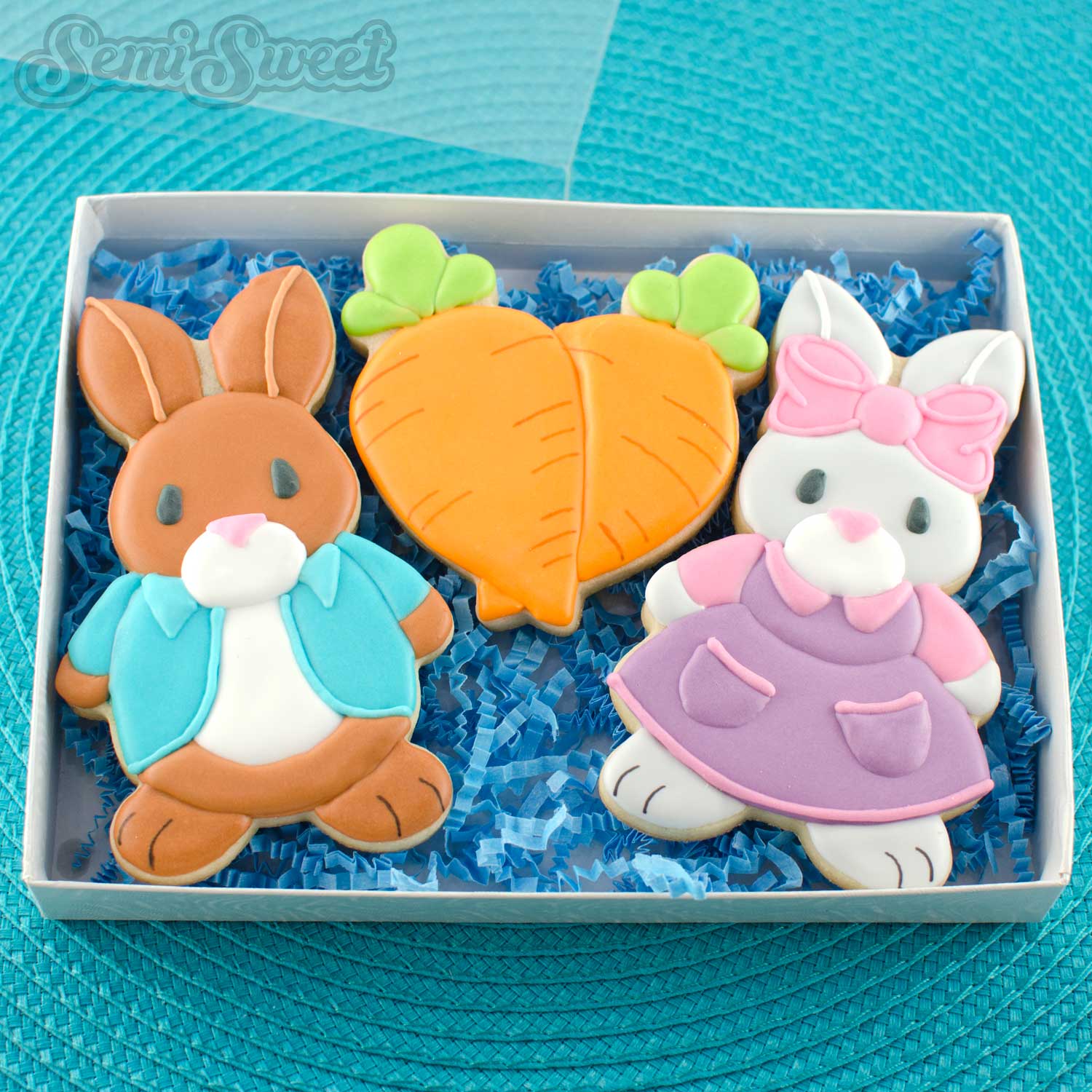 Bunny Cookie Cutter, Traditional Easter Rabbit Cookie Cutter