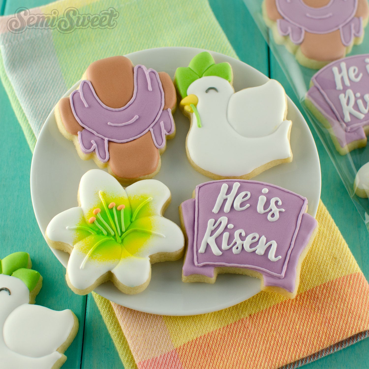 Religious Easter Set of 4 Cookie Cutter
