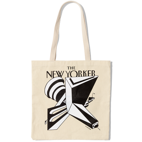 Christoph Niemann的纽约客手提袋