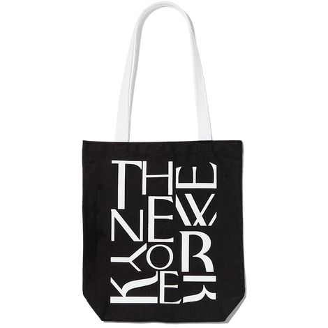 混合logo的纽约人手提袋