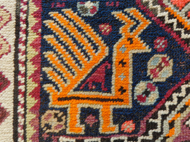 Caucasian rug Peacock Akstafa
