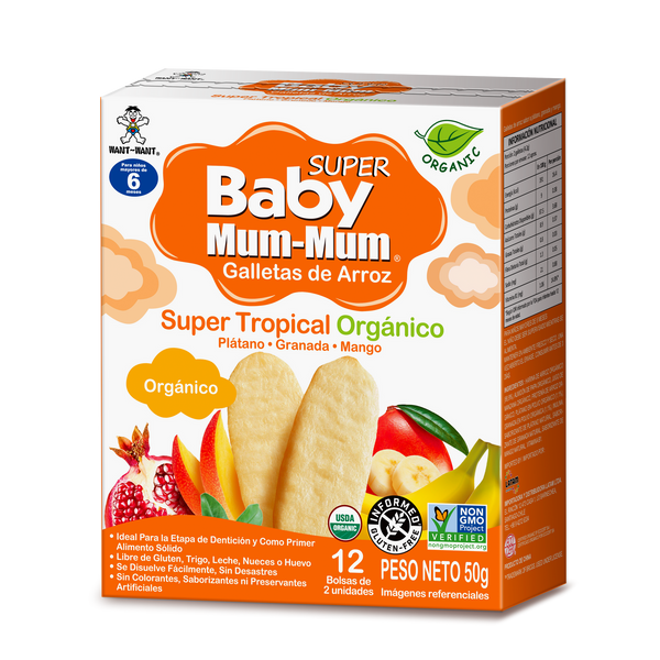 Mini barritas de fruta orgánicas para bebé Holle Baby Food - Biobebé