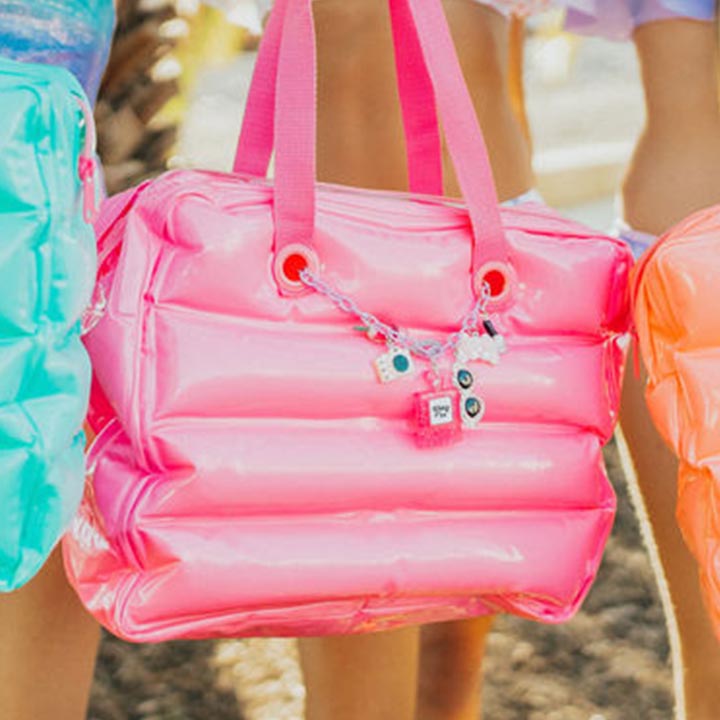 inflatable beach bag