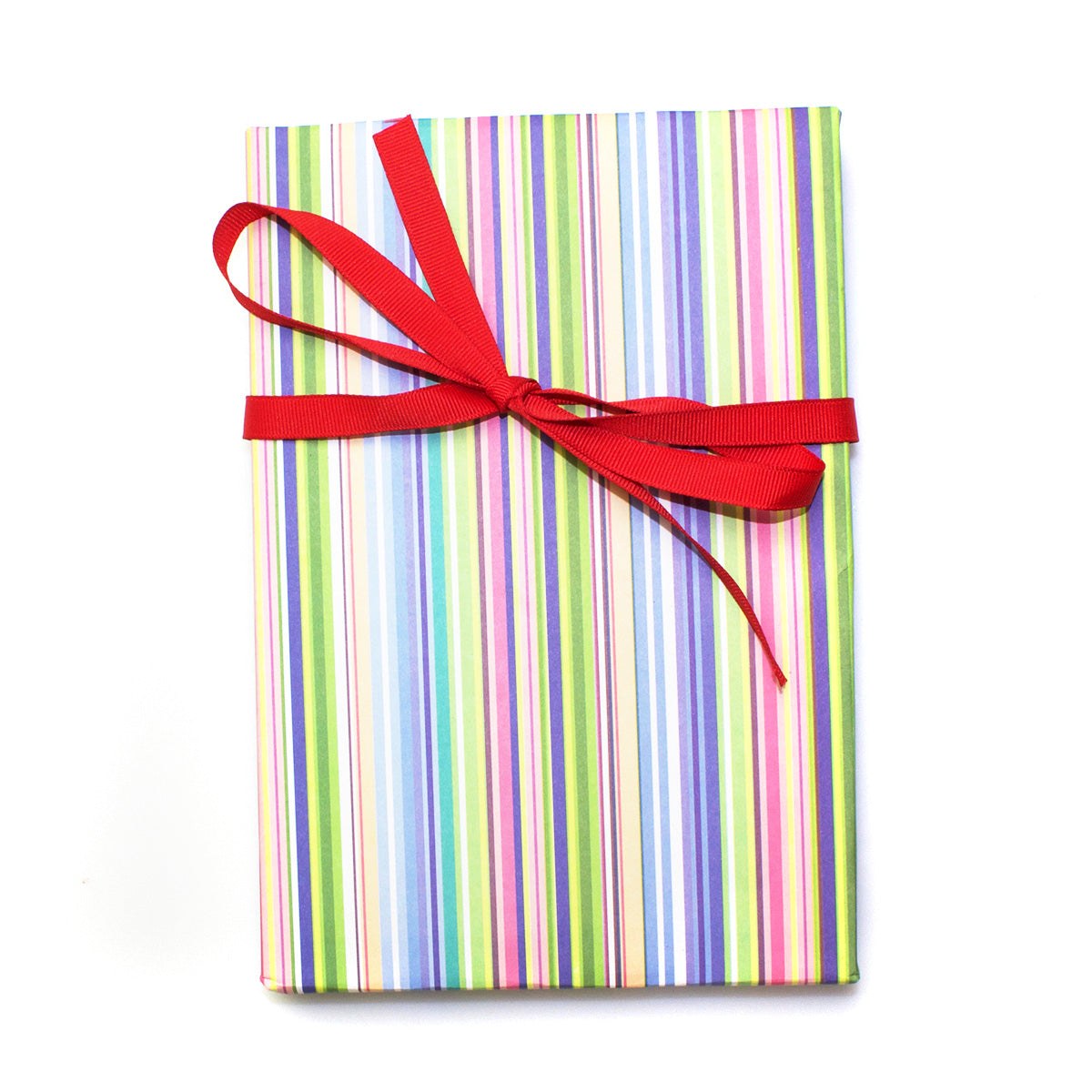 striped wrapping paper