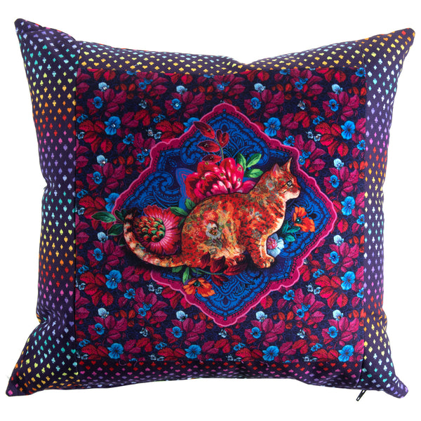 Make your own Velvet Cushion Cover Odile B