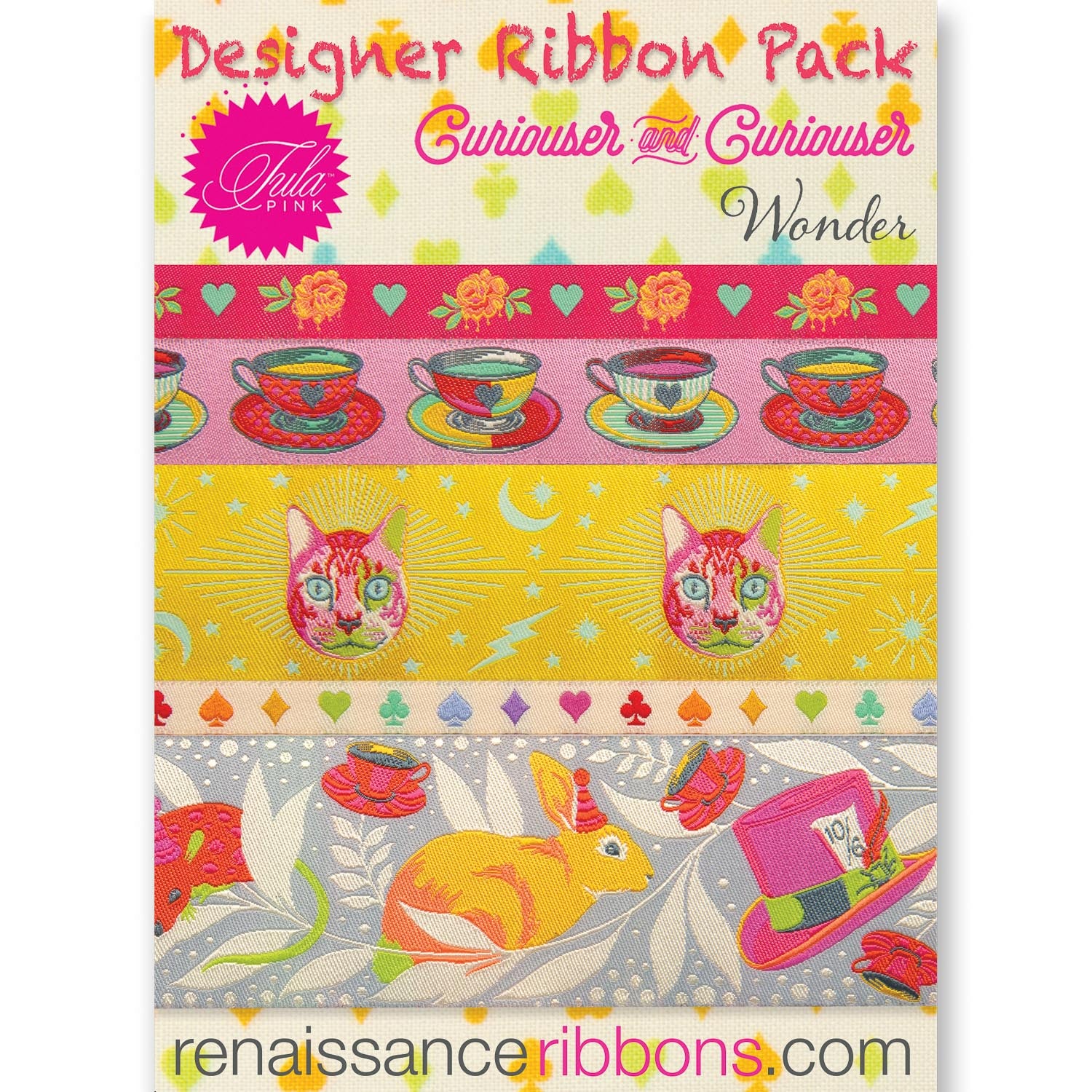 Image of Tula Pink-Curiouser Wonder-Designer Pack