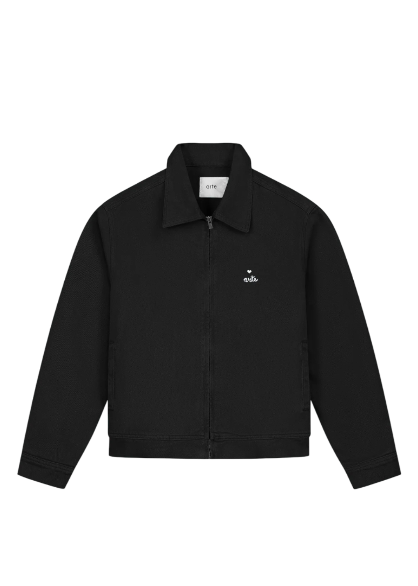 Heart Logo Jacket-Black
