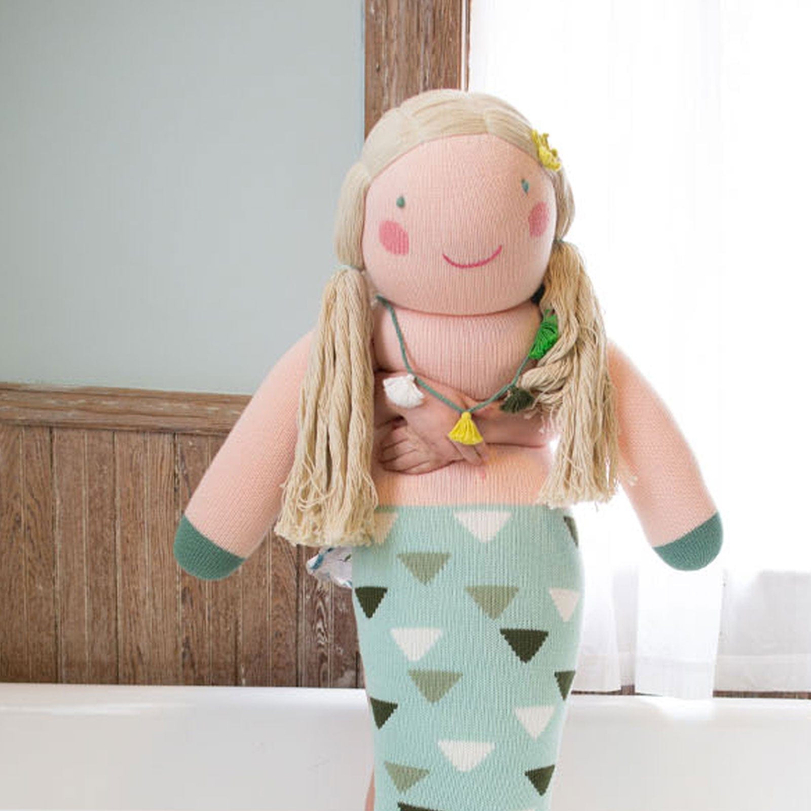 giant stuffed mermaid