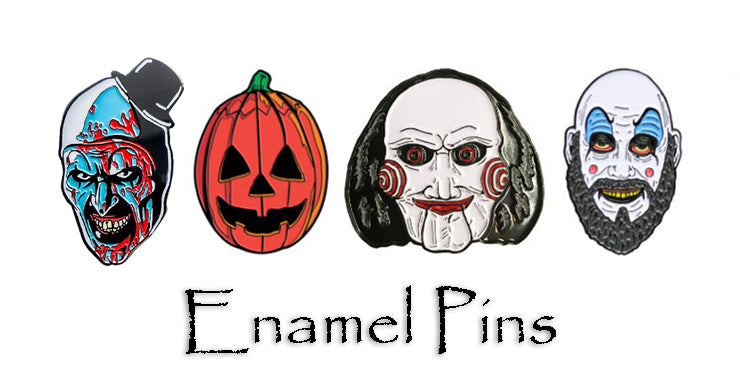 Enamel Pins - JPs Horror Collection Category