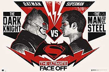 Batman vs Superman DC Comics movie poster 
