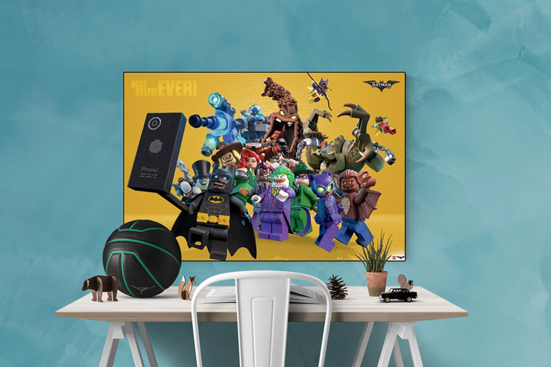 Lego Batman - Best Selfie kids movie poster for sale 