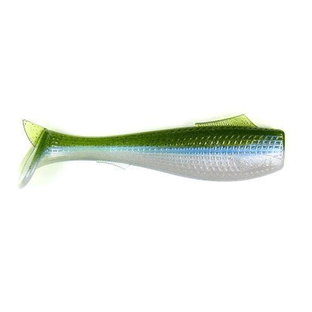  Sea Striker 3SSMBB Swim Shad, 3 Mullet, 4/Pack