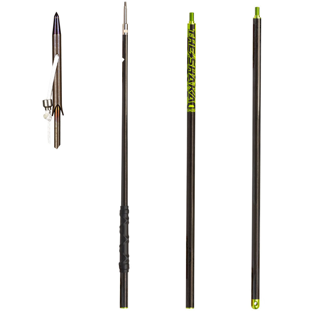 Hybrid Hawaiian Sling 9' Travel Spearfishing 3-Piece Pole Spear 3