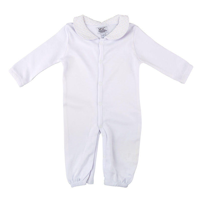 smocked onesie