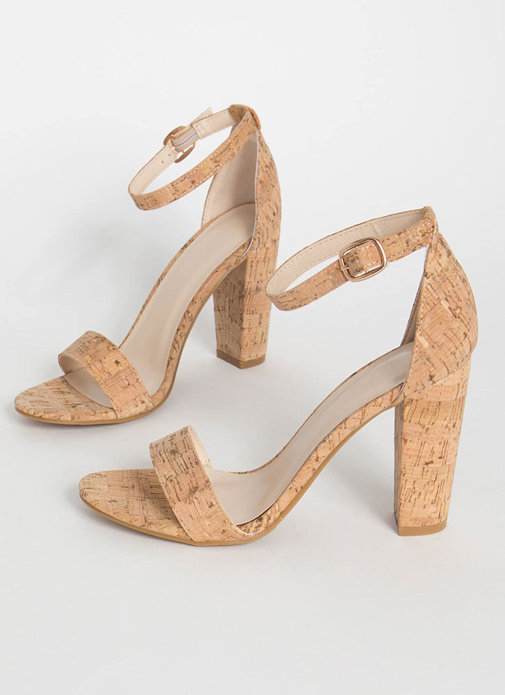 cork heels