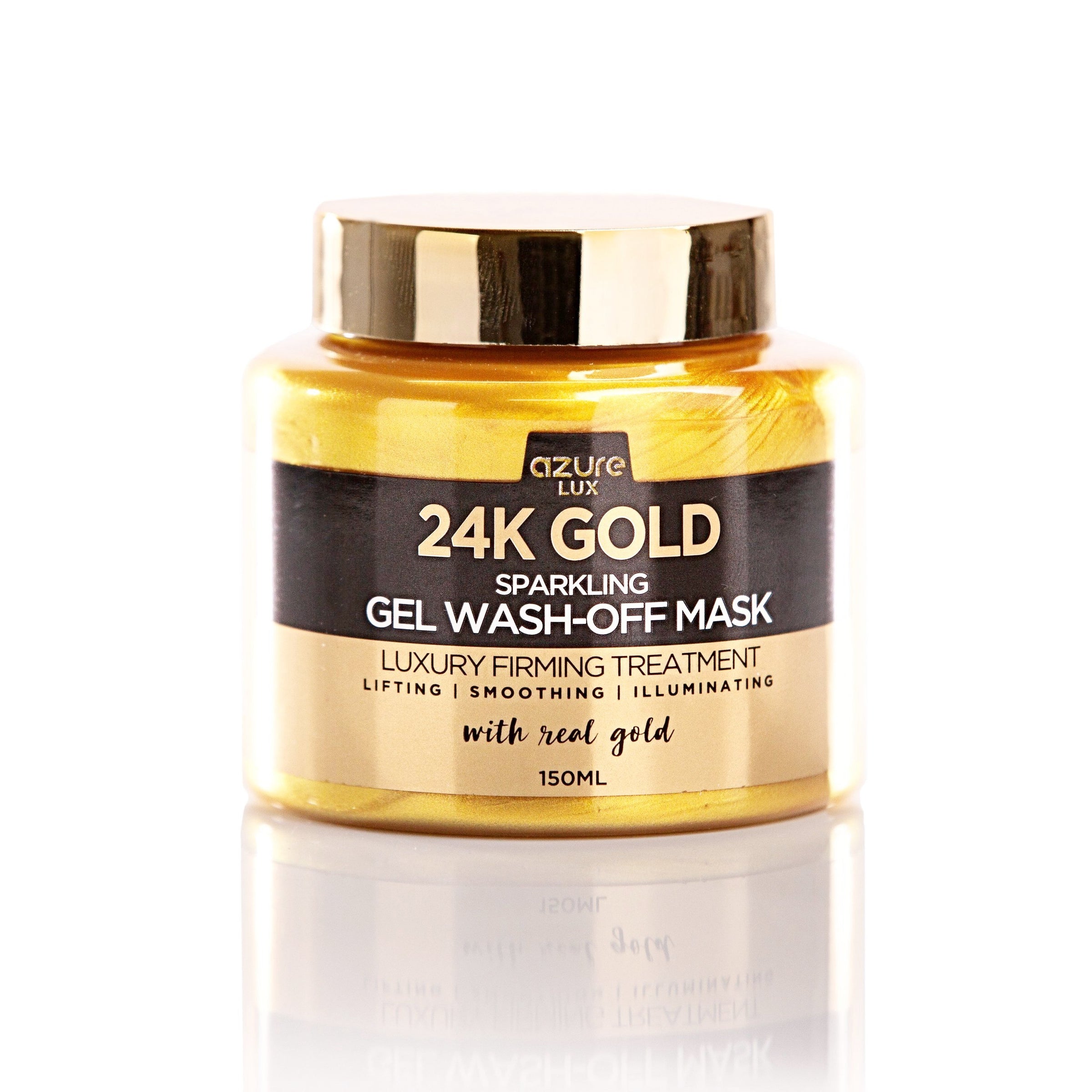 24K gold sparkling peel off mask