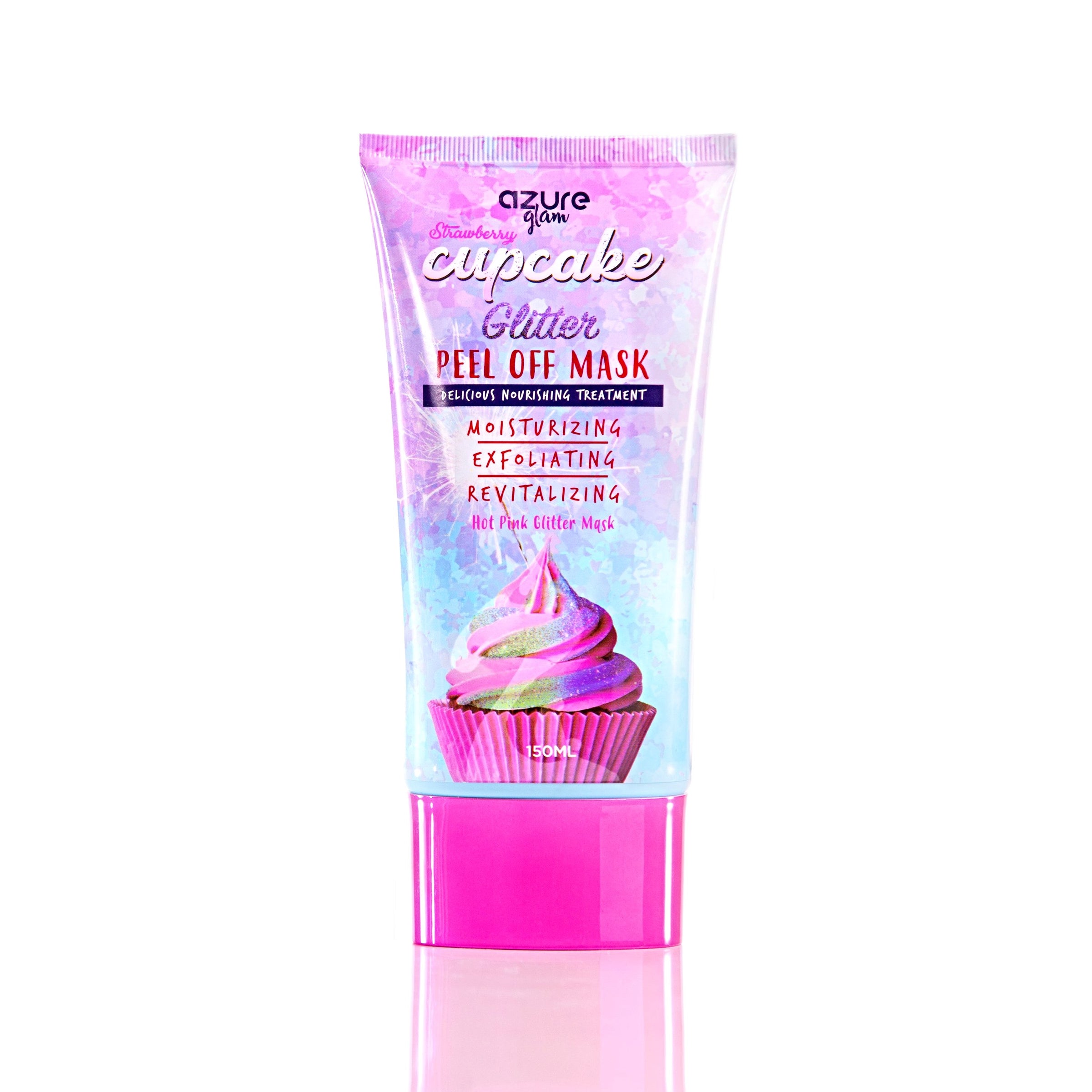 Cupcake glitter peel off mask