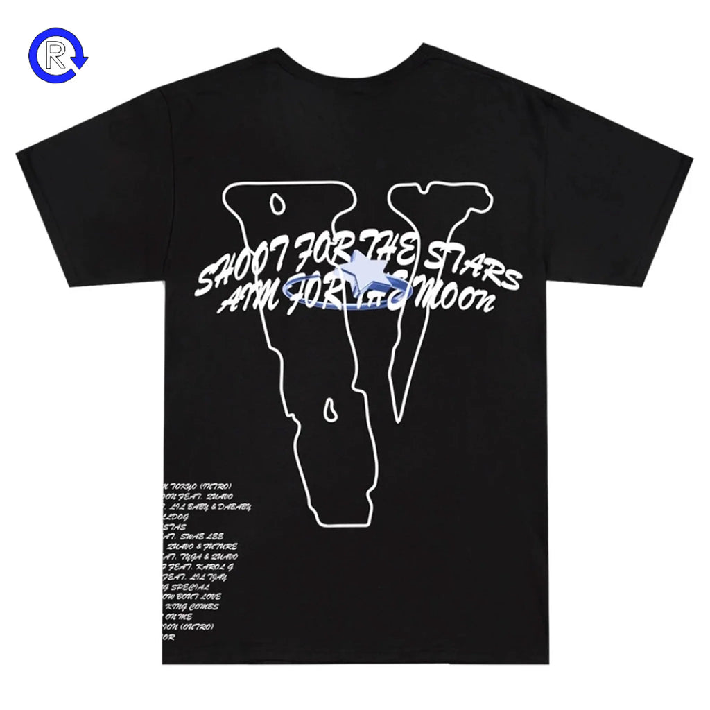 Vlone Black Pop Smoke Tracklist Tee (ATL) – Refresh PGH